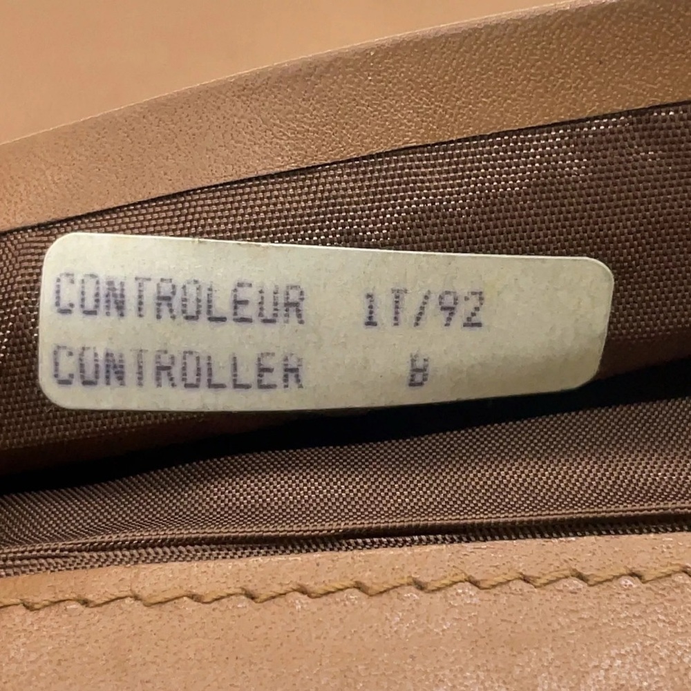 Authentic Christian Dior CD Vintage Tan Brown Monogram Long Wallet - Picture 13 of 13